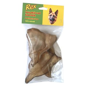 Rex maius koerale 3tk kuivatatud veisekõrvad