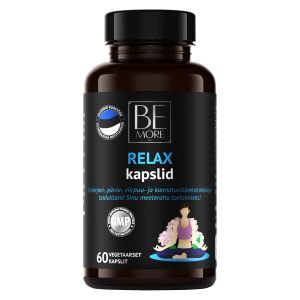 Be Relax närvisüsteemi rahustavad kõvakapslid N60, BE MORE, 42 g