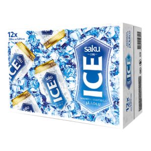 Saku On Ice Hele Õlu 5%vol 12x0,33L