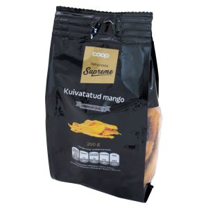 Coop Supreme Kuivatatud mango 200g