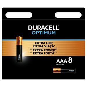 Duracell Optimum AAA patarei 8tk