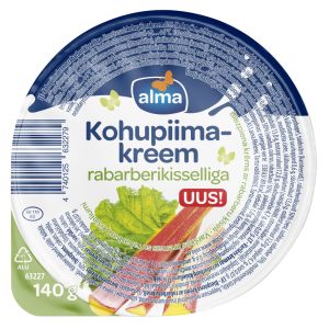 Kohupiimakreem rabarberikisselliga, ALMA, 140 g