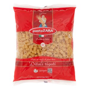 Pasta Zara pasta Ditali Rigati 500g