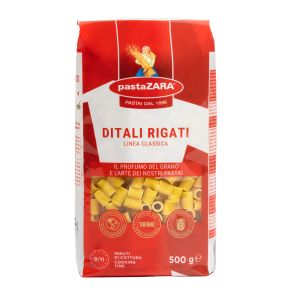 Pasta Zara pasta Ditali Rigati 500g
