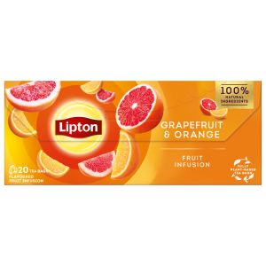 Lipton marjatee 20*1.7g grapefruit-apelsini