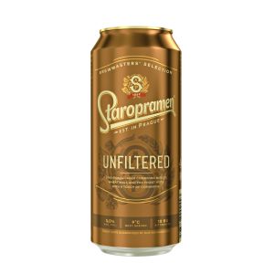 Staropramen Unfiltered hele õlu 5% vol 0.5L