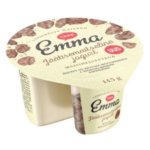 Jogurt jäätisemaitseline maisihelvestega, EMMA, 145 g