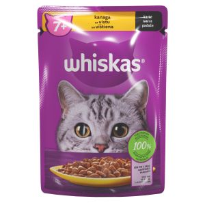 Whiskas kiisueine eakale kassile 85g kana