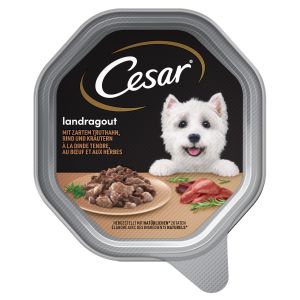 Eine koerale kalkuni, veise ja ürtidega, CESAR, 150 g